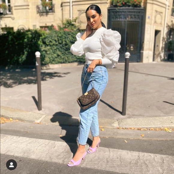 Zara puff sleeves top bloggers favorite - Picture 6 of 16